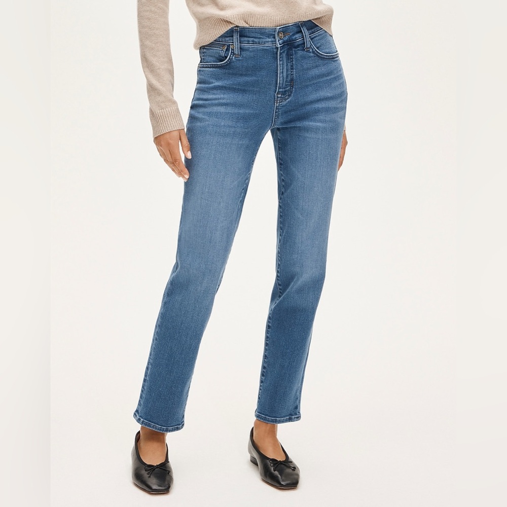 NWT J.Crew Tall Slim Jean in Cobalt Wash
